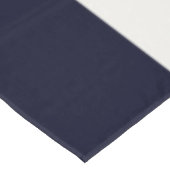 Blaue Uniform Streifen Tischdecke (Schrägansicht)