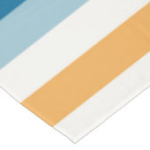 Blaue Uniform Streifen Tischdecke (Schrägansicht)