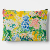 Blaue Vase Impressionist  Zubehörtasche (Vorderseite)