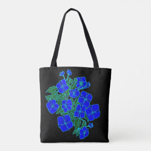 Blaue Veilchen #1 Tasche