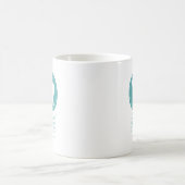 Blaue verlorenes Zitat-Geschenk Jane Austens gute Kaffeetasse (Mittel)