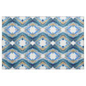 Blaue verwitterte Weißdiamanten Stoff (Fat Quarter (45,7 x 55,9 cm))