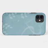 Blaue Vintage Case-Mate iPhone Hülle (Rückseite (Horizontal))