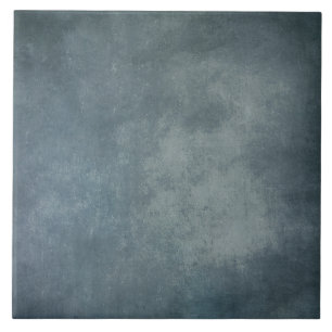 Blaue Vintage-Keramikfliese aus Kunststoff Fliese