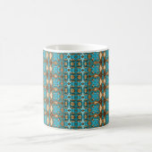Blaue Vintage-Klassiker-Sonnenbrille Kaffeetasse (Mittel)