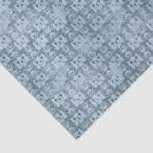 Blaue Vintage Schmetterlinge Seidenpapier (Ausschnitt)