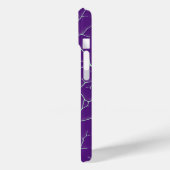 Blaue-Violette Ast Design iPhone-Hülle Case-Mate iPhone Hülle (Rückseite / Links)