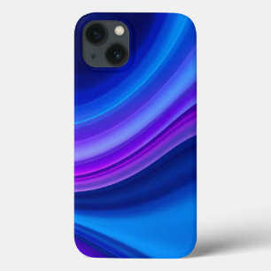 Blaue Violette Gradienten-Welle iPhone-Hülle Case-Mate iPhone Hülle