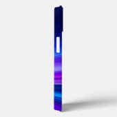 Blaue Violette Gradienten-Welle iPhone-Hülle Case-Mate iPhone Hülle (Rückseite / Rechts)