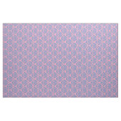 Blaue Violette Mattierte Orchid Damask Stoff (Fat Quarter (45,7 x 55,9 cm))