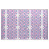 Blaue Violette Mattierte Orchidee Damaskus mit Sch Stoff (Fat Quarter (45,7 x 55,9 cm))