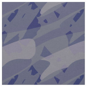 Blaue violette Tarnung abstrakt Stoff