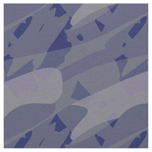 Blaue violette Tarnung abstrakt Stoff (Nahaufnahme)