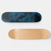 Blaue Virusmuster-Skateboard Skateboard (Horizontal)