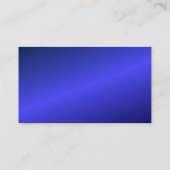 Blaue Visitenkarte (Rückseite)