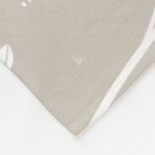 Blaue Vögel auf einer Zweigstelle Fleecedecke (Ecke)