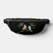 Blaue Vögel Bauchtasche (Ablage )