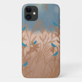 Blaue Vögel Case-Mate iPhone Hülle