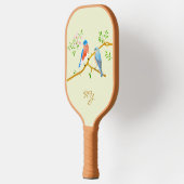 Blaue Vögel Hellgrüne Pickleball-Schläger Pickleball Schläger (Links)