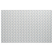 Blaue Vögel in Branchen Stoff (Yard (91,4 cm))