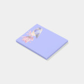 Blaue Vögel Kunst - The Watercolor Eastern Bluebir Post-it Klebezettel (angewinkelt)