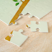 Blaue Vögel Puzzle (Seite)