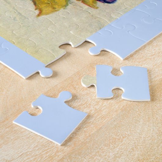 Blaue Vögel Puzzle (Seite)