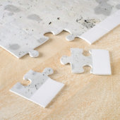 Blaue Vögel Puzzle (Seite)