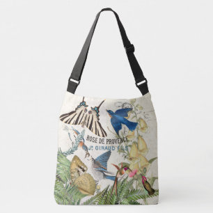 Blaue Vogel Schmetterling Kolibri Motte Tragetasch Tragetaschen Mit Langen Trägern