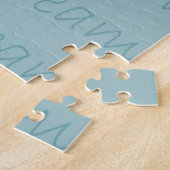 Blaue Vögel Schmetterlinge Traumbaum Puzzle (Seite)