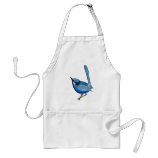 Blaue Vogel-Schürze Schürze