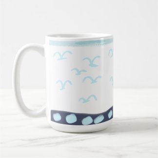 Blaue Vögel Tasse-keramisch Kaffeetasse