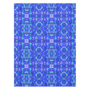 Blaue Vögel Tischdecke