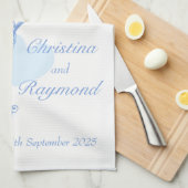 Blaue Vögel Vogelkäfig Hochzeit Sake Küche Handtuc Handtuch