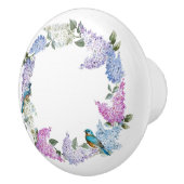 Blaue Vogelarten Blume Knobs Keramik Zeichn Pulls Keramikknauf (Rechts)