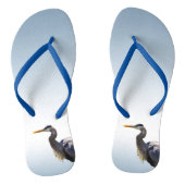 Blaue Vogelgrippe Badesandalen (Fußbett)