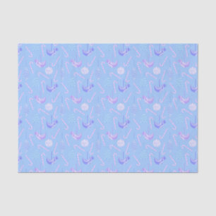 Blaue Vogelkanonen Seidenpapier