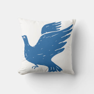 Blaue Vogels Kissen