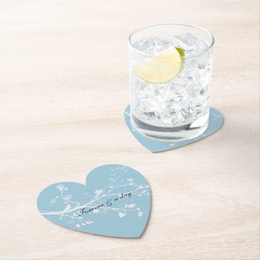 Blaue Vogelzweige Untersetzer (Vor Ort)