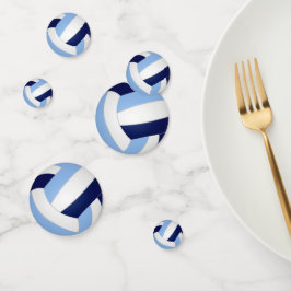 Blaue Volleyball-Kinder Party Konfetti