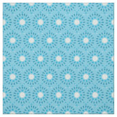 Blaue Volleyballs Kaleidoskop Muster Stoff (Muster)