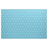 Blaue Volleyballs Kaleidoskop Muster Stoff (Fat Quarter (45,7 x 55,9 cm))