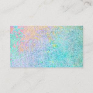 Blaue Vorlage für benutzerdefinierte Visitenkarten Visitenkarte