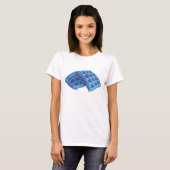 Blaue Waffel T-Shirt (Vorne ganz)