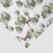 Blaue Waldhirsche Seidenpapier (Ausschnitt)