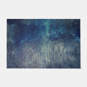 Blaue Wand Fußmatte (Vorderseite)