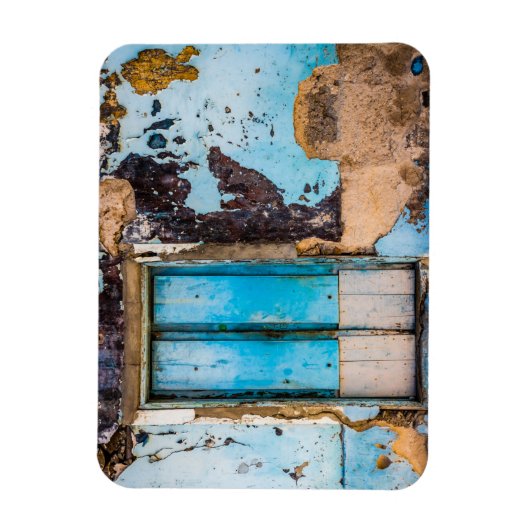 Blaue Wand und Tür Magnet (Vertikal)