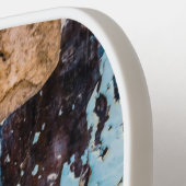 Blaue Wand und Tür Pickleball Schläger (Linke Seite)