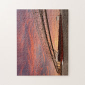 Blaue Wasserbrücke Puzzle (Vertikal)