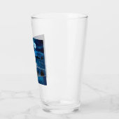 Blaue Wasserfälle Glas (Links)